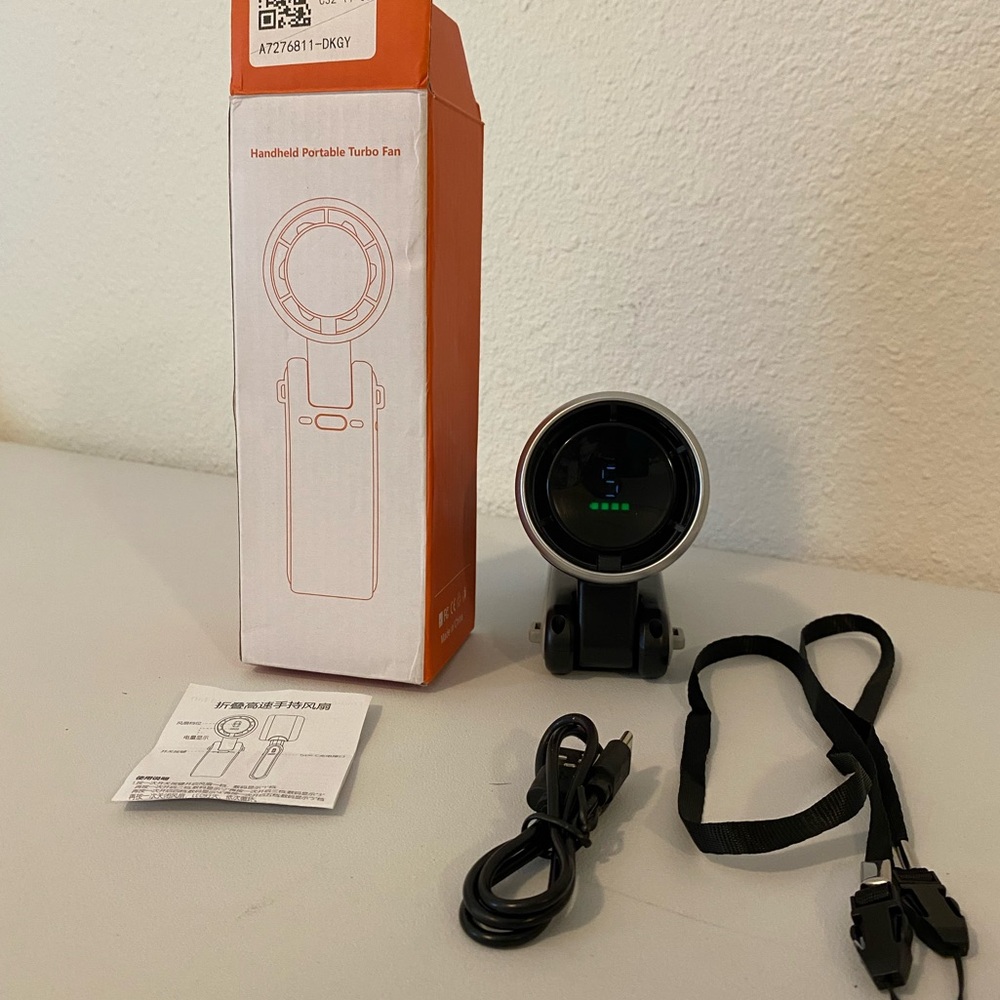 Handheld Portable Turbo Fan with Accessories